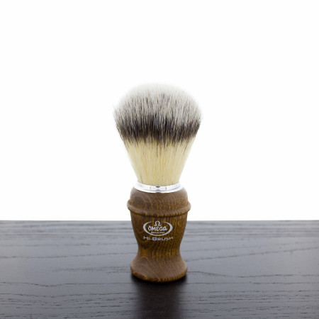 Omega 0146138 HI-BRUSH Synthetic Shaving Brush